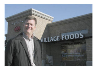 Tyler Myers is CEO of the family-owned company that plans to open a revamped Ridge grocery store in mid-November. He said the market will have at least twice as much inventory as the former Village Foods IGA.