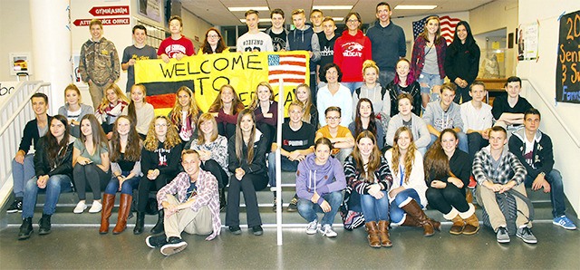 German and American students got to know each other and become friends during their 17-day stay in Snoqualmie.
