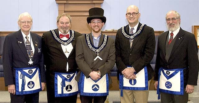 North Bend Unity Lodge #198 2016 officers recently installed are