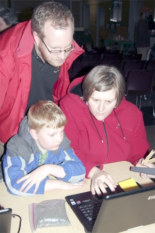 Members of the Thurston family of Snoqualmie — father Richard