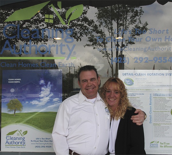 Paul and Stephanie McMahon run North Bend Cleaning Authority. The McMahons clean homes using a toxin-free approach.
