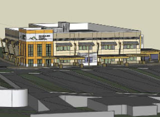 An artist’s conception shows the new Snoqualmie Valley Hospital