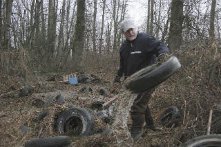 Wading into murky water