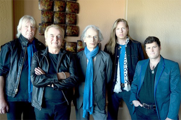 The progressive rock and pop band Yes — from left