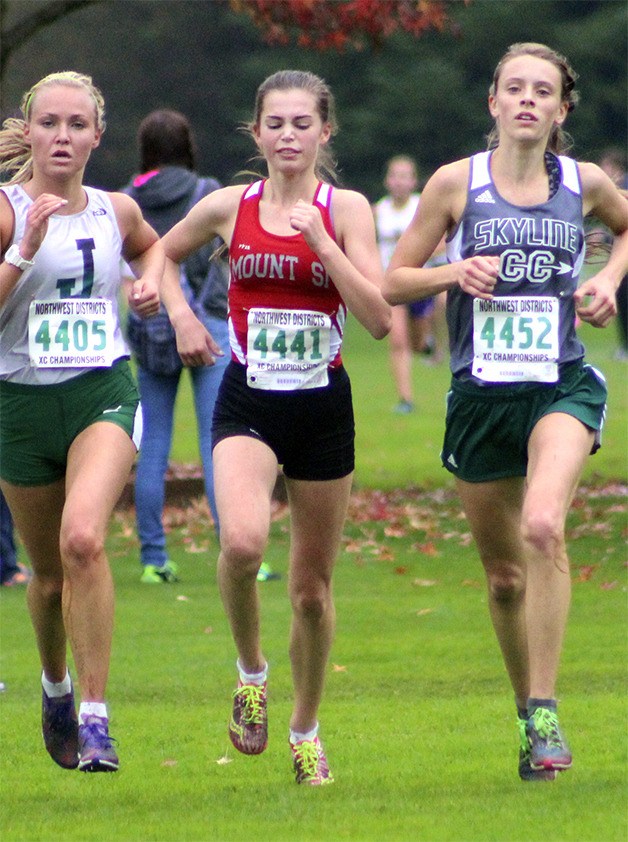 Mount Si sophomore Hannah Waskom cruises at NW District championships