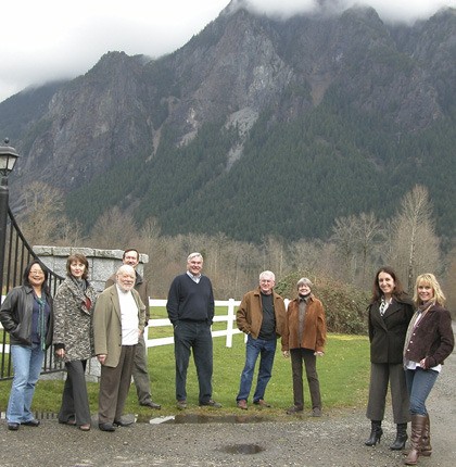Founding members of Snoqualmie Valley Arts include