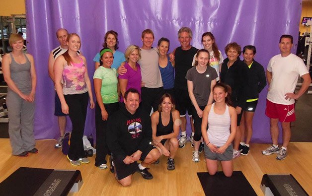 It's 10 years for a Valley fitness institution. Staff gather for a group photo at Mount Si Sports + Fitness in North Bend.