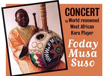 Renowned West African Kora player to perform in Duvall