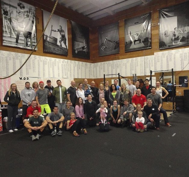 The group at Cascade Crossfit