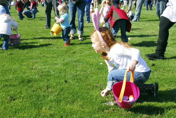 Egg hunting at Centennial Fields in Snoqualmie returns Saturday