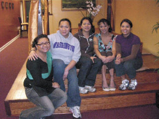 The Set sisters — from left