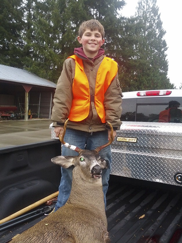 Reader Photo | Eleven-year-old North Bend hunter bags his first buck