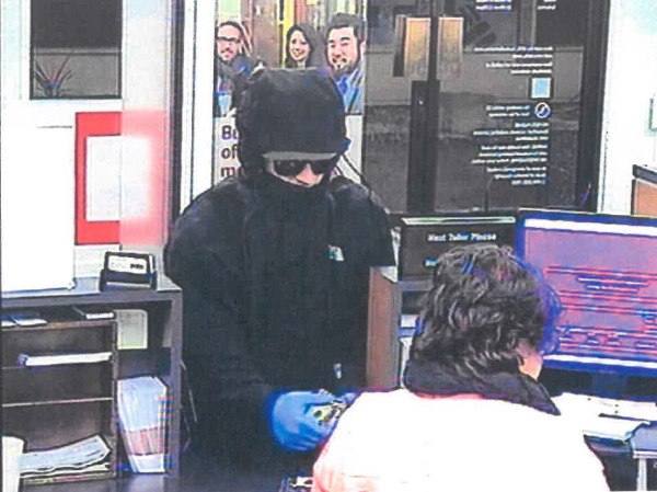 This image shows the suspect who robbed the Bank of America in North Bend Wednesday evening. The FBI is investigating the robbery.