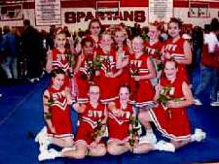 Champion cheerleaders