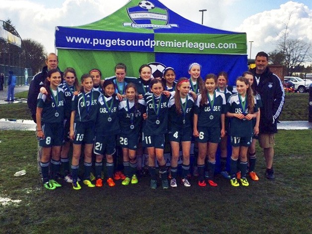 Girls youth soccer team takes second in Premier finals