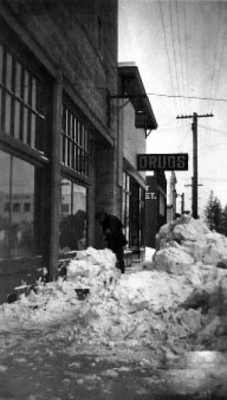 In the winter of 1916