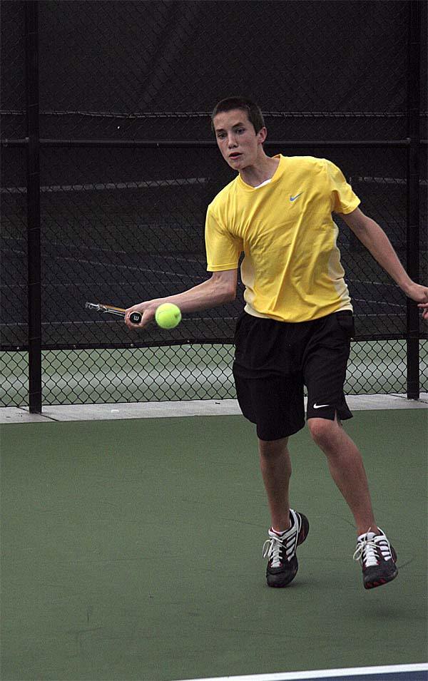 Newcomer Camden Foucht is expected to lead the Mount Si boys tennis squad this fall.