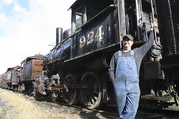 Restoring the 115-year-old Northern Pacific Railway locomotive 924 will be an exciting challenge for Stathi Pappas
