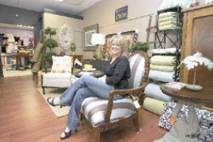 Onwer Tamara Phelps recently re-opened a Valley consignment business