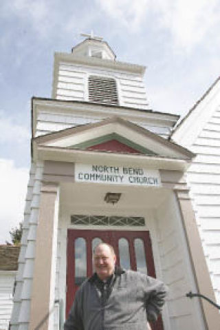 A North Bend Community Church volunteer who helps connect residents with the resources they need