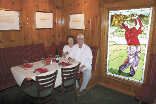 Chef John Woolsey and manager Karen DeHate recently opened Cascade Steak and Seafood Grill in North Bend. Among new touches in the golf course-side building