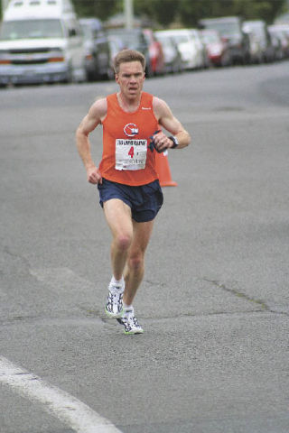 Snoqualmie resident Sean Sundwall won the Newport Marathon in Oregon last month. Sundwall is helping organize more short races locally.
