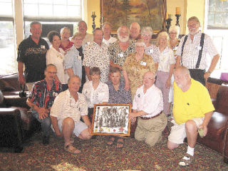 Members of the Fall City Grade School eighth grade Class of 1958 got together for their 50-year class reunion