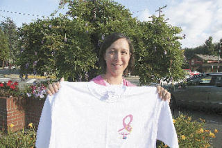 Valley resident Michele Trumbull is one of three cancer survivors to officially represent the American Cancer Society’s Making Strides Against Breast Cancer Walk. Trumbull encourages local residents to join her walking team.