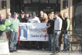 Snoqualmie Valley Chamber of Commerce members gather Saturday