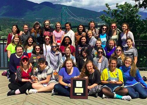 Mount Si High School Bella Voce Choir members competed at the World Strides 2016 Heritage Festival in Vancouver May 27 to 29