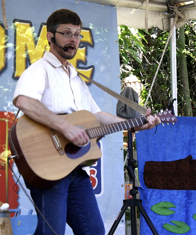 Children's entertainer Eric Ode brings his songs to the Kids Stage at RR Days this weekend.