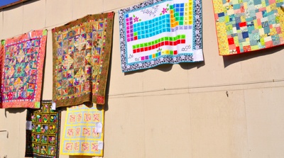 An array of quilts will be on display again this year Sept. 24 during the Duvall Outdoor Quilt Show. Courtesy Photo