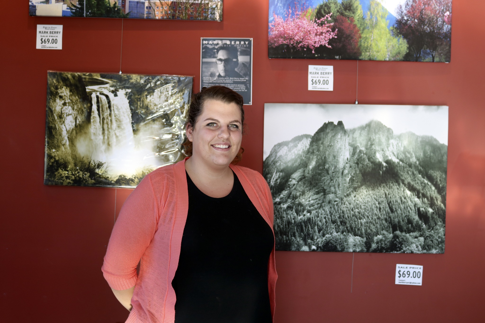 Evan Pappas/Staff PhotoNorth Bend Visitor Information Center’s new manager Jessica Tate.