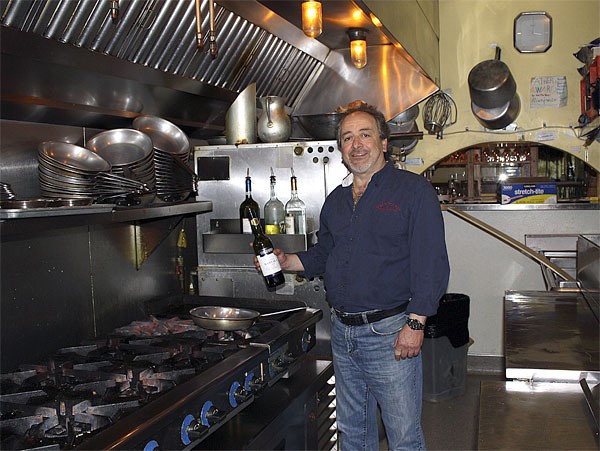 Gianfranco Bafaro divides his time between the kitchen and the house at his Gianfranco Ristorante Italiano