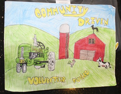 Maddy Showers’ original logo drawing.