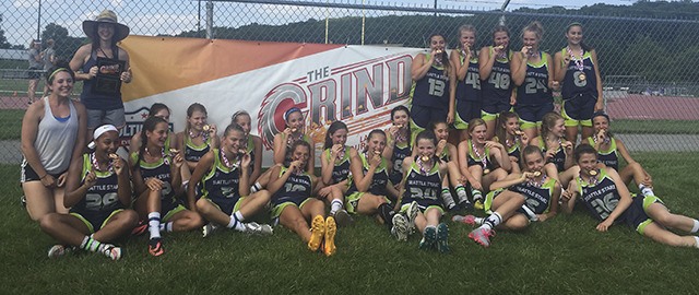 Seattle Starz U15 girls' team won The Grind lacrosse tournament on July 11.