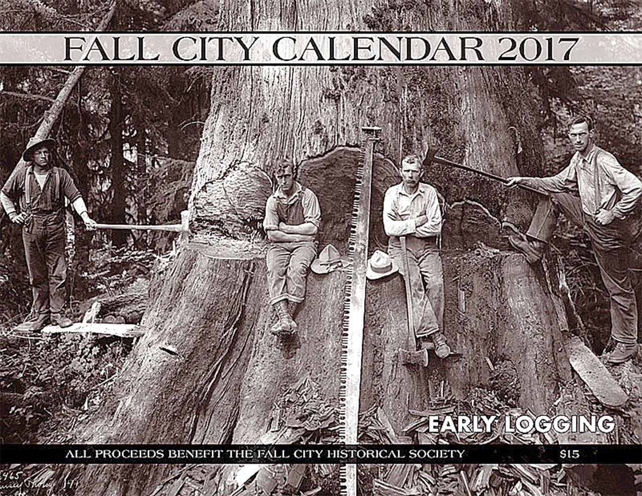 Early Logging photos from Fall City Historical Society exhibit