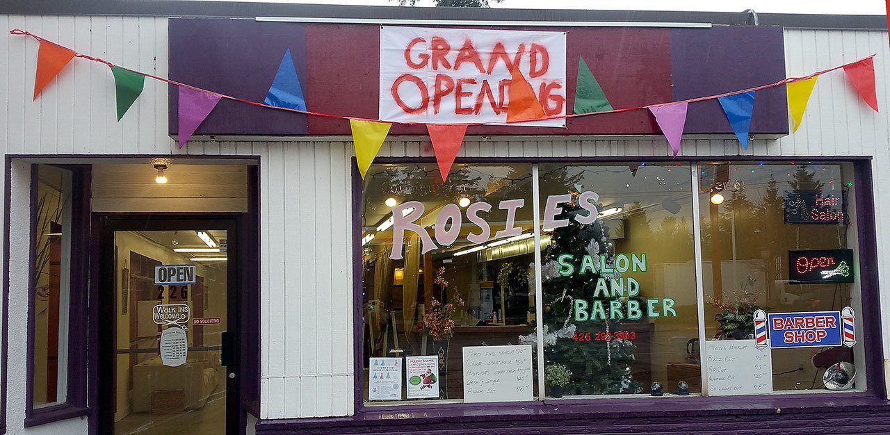 North Bend woman opens Rosie’s Salon on North Bend Way