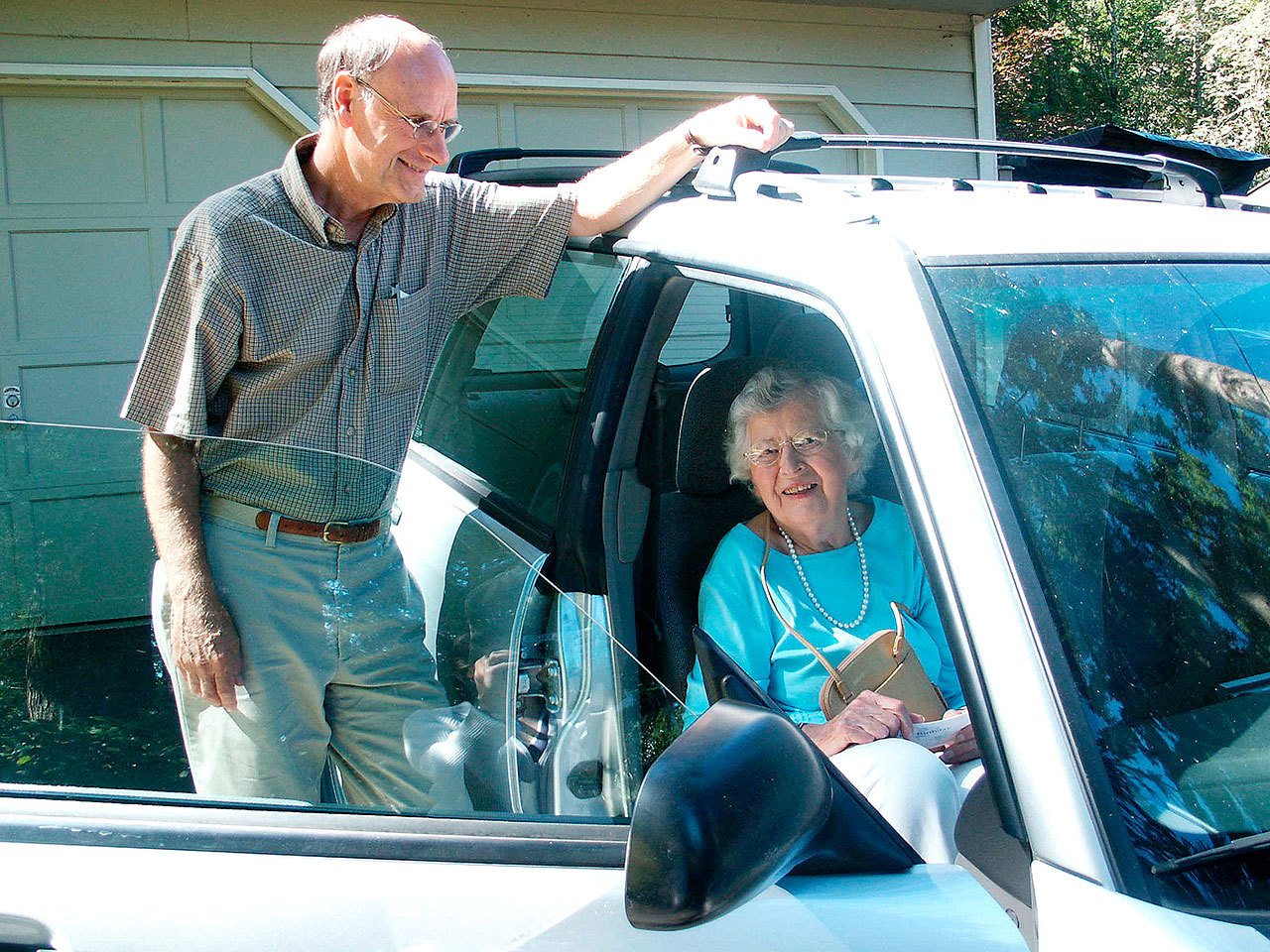 Courtesy Photo                                Volunteer drivers like Helmut are needed to help provide transportation services to senior citizens.