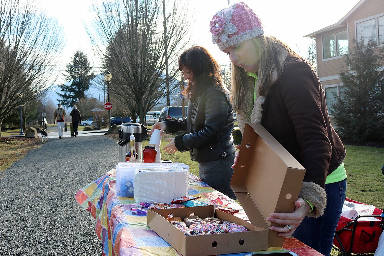 Trail Youth group serves up doughnuts, coffee, and support, Tuesdays in North Bend