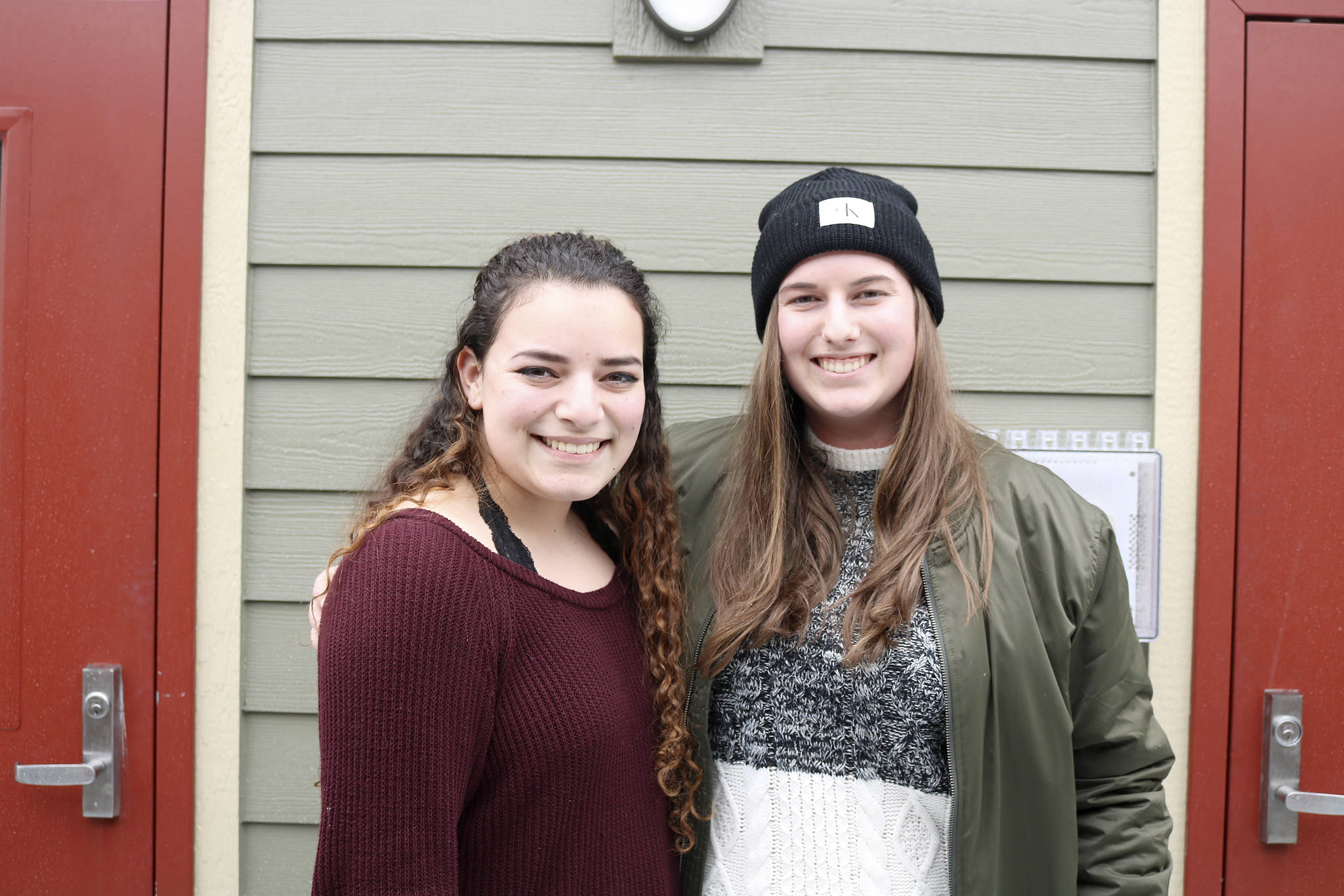 Captains Auni Edwards (left) and Rachel Warnke are looking to make this year the best yet for girls golf at Mount Si. (Evan Pappas/Staff Photo)