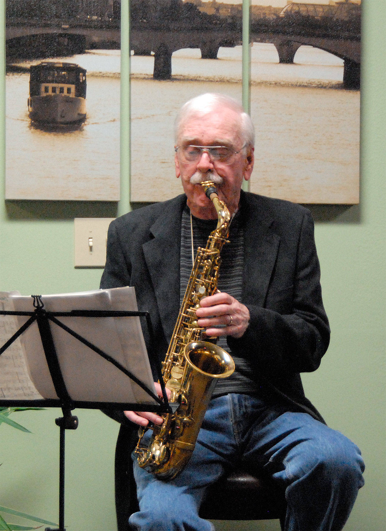 Bill Ramsay plays in the 2015 Jazz Walk. He takes the stage 6 p.m. Saturday at Piccola Cellars, with Pete Christlieb and the Danny Kolke Trio.                                File Photo