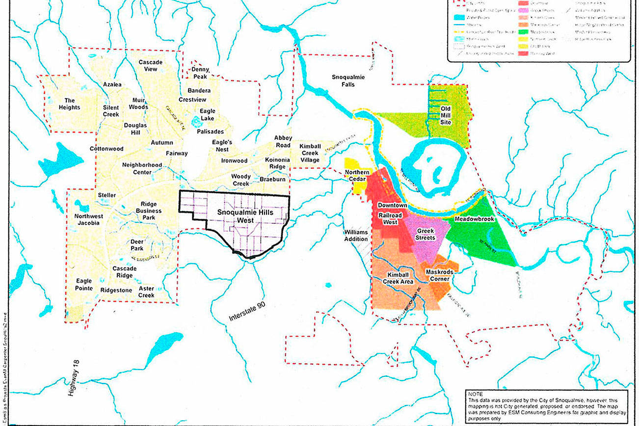 Developers begin process to annex 250-acres to build an age restricted, 800-home development in Snoqualmie