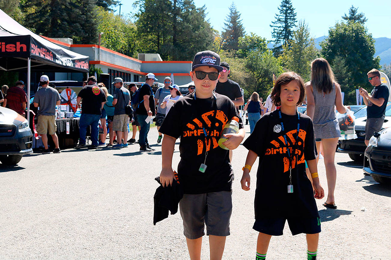 DirtFish hosts community car show, celebrates drivers headed to Global RallyCross event in Monroe, Sept. 9 and 10