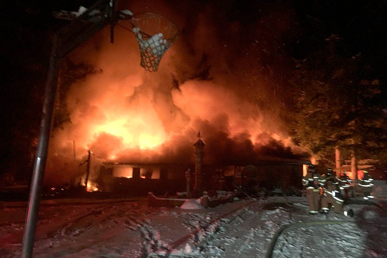Firefighters battle two Christmas Day fires in Valley