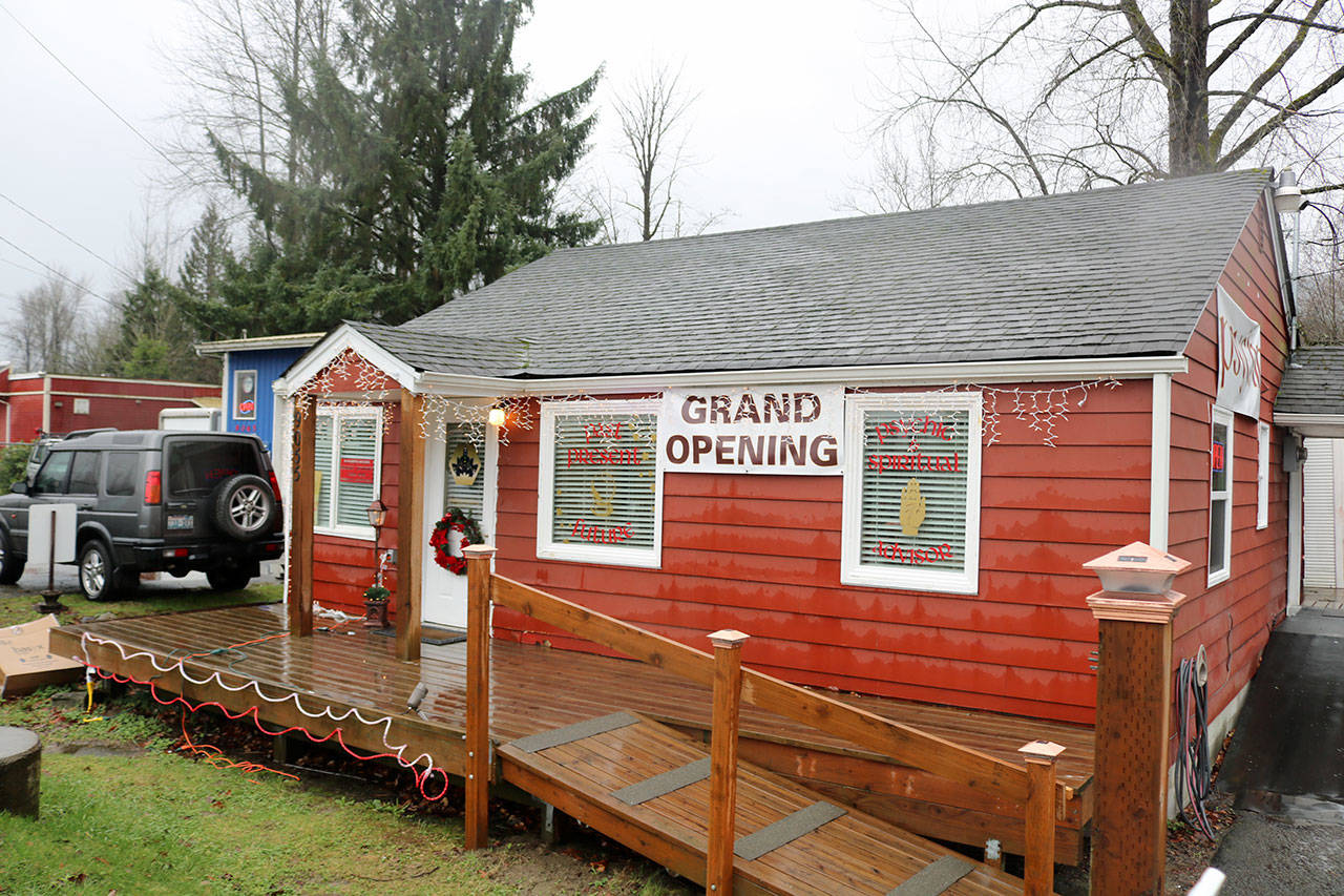 Snoqualmie Psychic Boutique is located on the corner of Railroad Avenue and Meadowbrook Way SE. (Evan Pappas/Staff Photo)