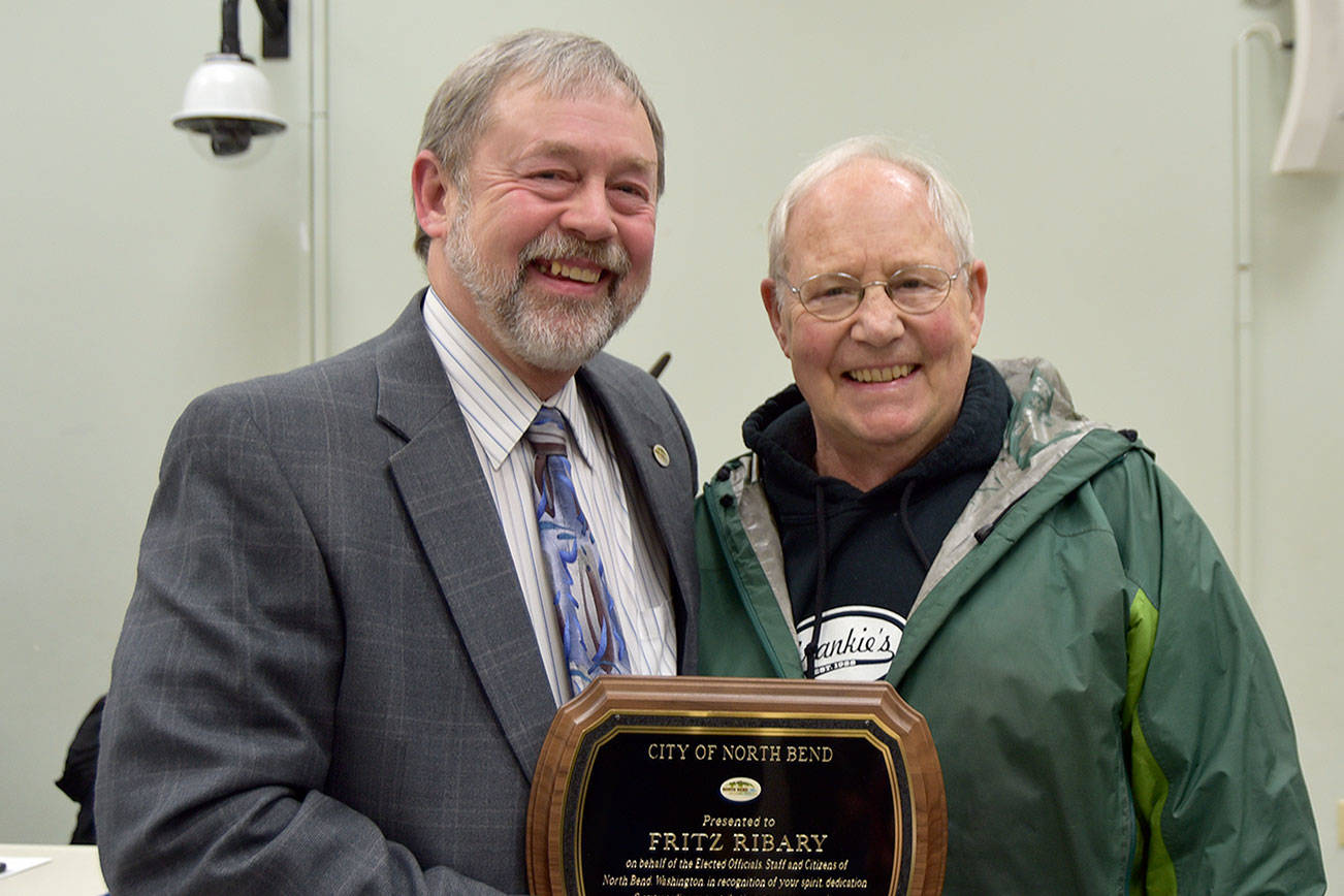 Giving back: Ribary honored as North Bend Citizen of the Year