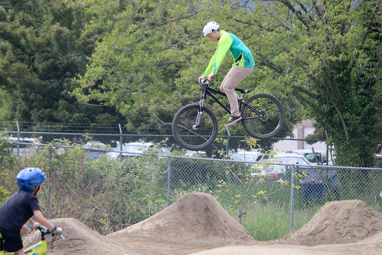 Torguson Park’s all new bike track officially opens