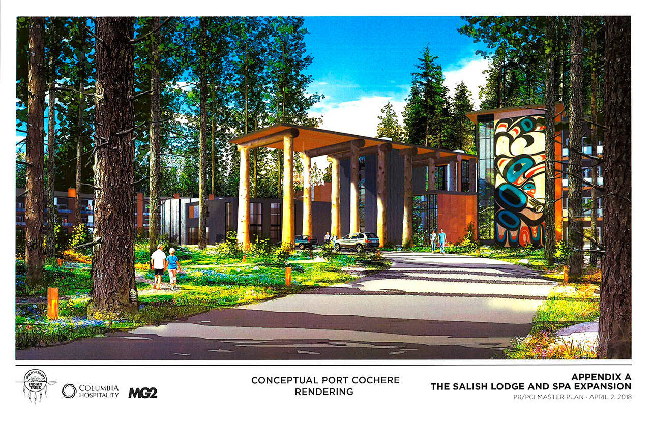 Salish Lodge and Spa expansion concept image. Courtesy of City of Snoqualmie