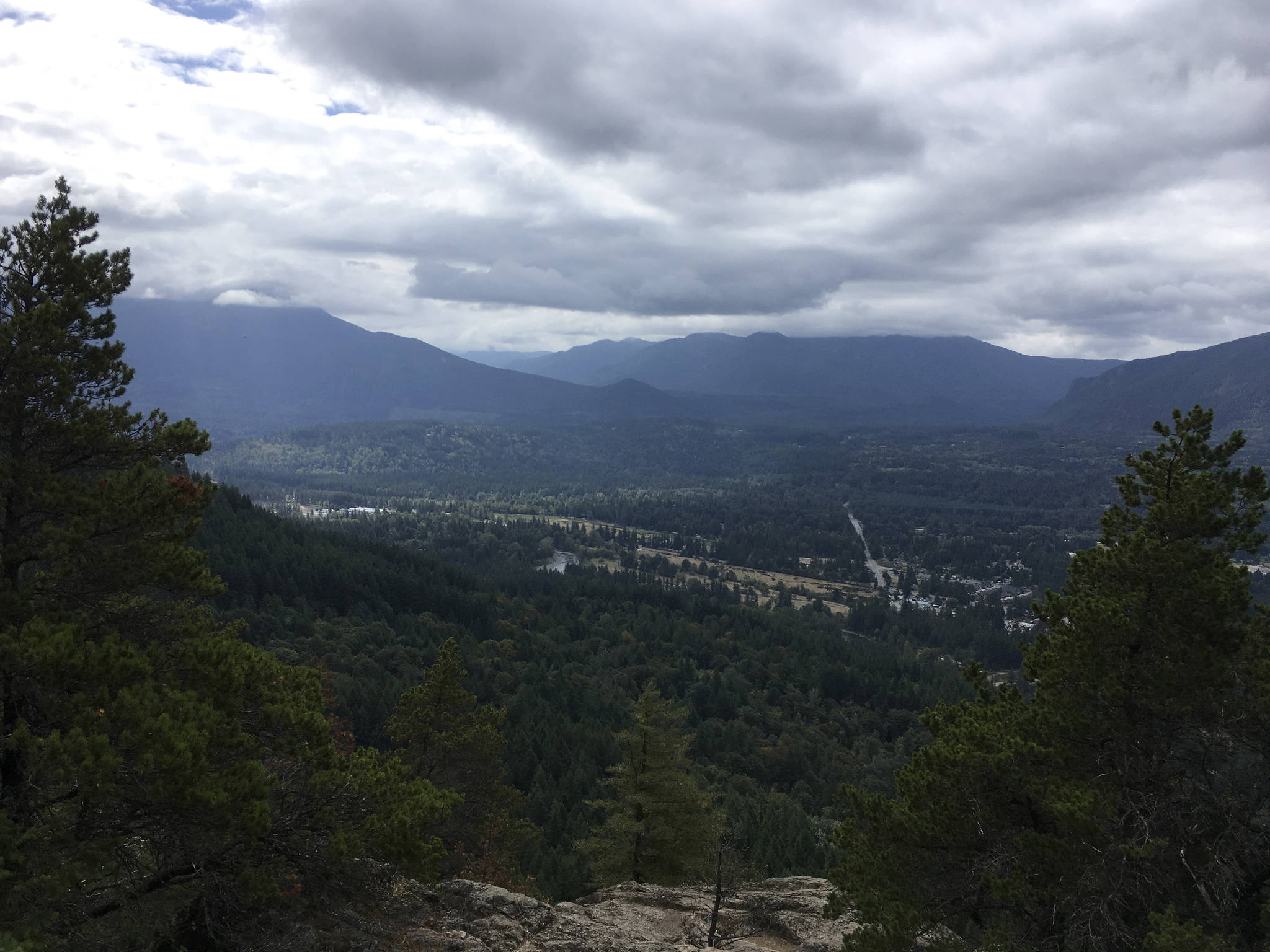 The view from the Little Si hiking trail summit in North Bend. Photo courtesy of James Martin